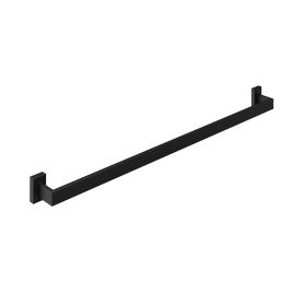 Abacus Pure Single Towel Bar - Matt Black