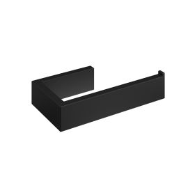 Abacus Pure Toilet Roll Holder - Matt Black