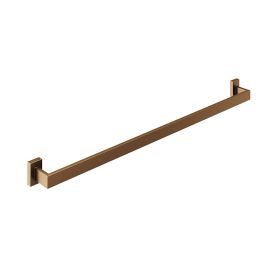 Abacus Pure Single Towel Bar - Brushed Bronze 