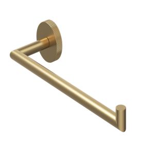 Abacus Iso Pro Hand Towel Holder - Brushed Brass