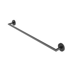 Abacus Iso Pro Single Towel Rail - Matt Anthracite