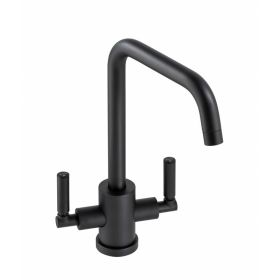 Abode Atlas Quad Monobloc Kitchen mixer Tap Matt Black