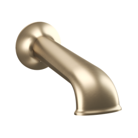 Crosswater Belgravia Crosshead Bath Spout-Brushed Brass