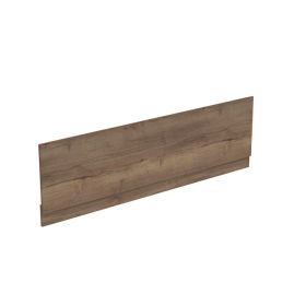 Saneux 1700x480mm bath panel & plinth - English Oak