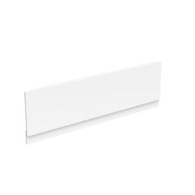 Saneux 1800x450mm bath panel & plinth - Gloss White