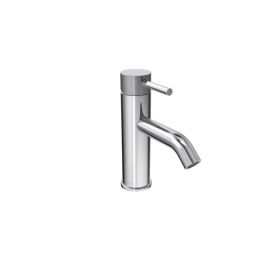 Saneux COS basin mixer with knurled handle - Chrome