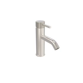 Saneux COS basin mixer with knurled handle - Brushed Nickel