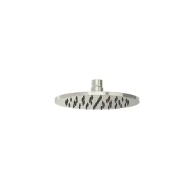 Saneux Cos 200x8mm Round Shower Head - Brushed Nickel