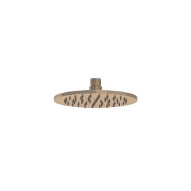 Saneux COS 200x8mm round shower head - Brushed Bronze