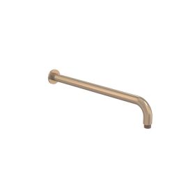 Saneux COS 400mm wall mounted shower arm - Brushed Bronze