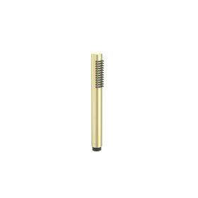 Saneux  COS slim round shower handset - Brushed Brass