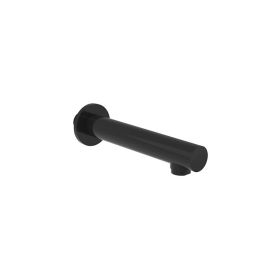 Saneux COS 220mm round bath spout - Satin Black