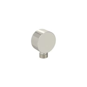 Saneux COS round shower outlet elbow – Brushed Nickel