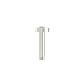 Saneux Cos 100mm Round Ceiling Mounted Shower Arm - Brushed Nickel