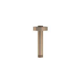 Saneux COS 100mm round ceiling mounted shower arm - Brushed Bronze