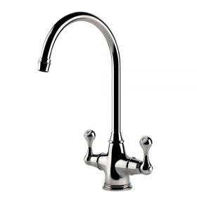 Clearwater Coriolis C Spout Kitchen mixer Tap Chrome