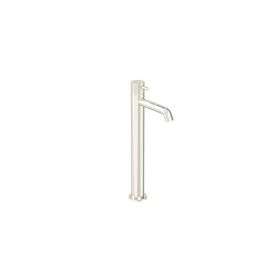 Saneux COS Tall Basin mixer KIT - w/ Fluted handle - Brushed Nickel (PVD)