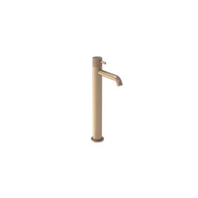 Saneux COS Tall Basin mixer KIT - w/ Fluted handle - Brushed Bronze (PVD)