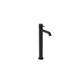 Saneux COS Tall Basin mixer KIT - w/ Fluted handle - Satin Black (PVD)