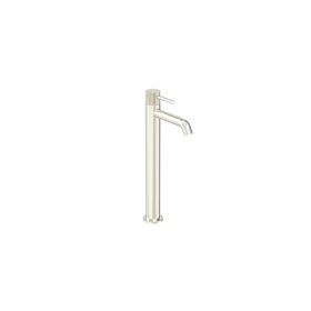 Saneux COS Tall Basin mixer KIT - w/ Knurled handle - Brushed Nickel (PVD)