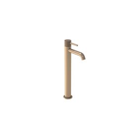 Saneux COS Tall Basin mixer KIT - w/ Knurled handle - Brushed Bronze (PVD)