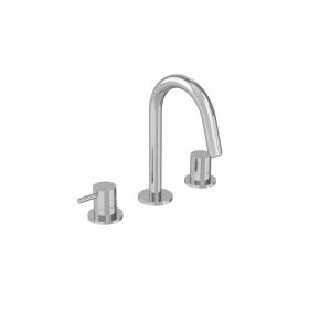 Saneux COS 3 Tap Hole Deck mounted Kit - w/ Classic handle - Chrome