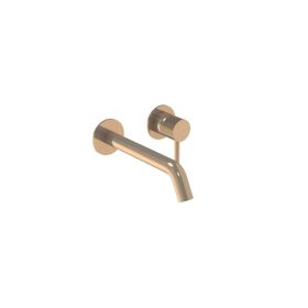 Saneux COS 2 Plate Wall mounted KIT - w/ Classic spout (170mm) w/ Classic handle - Brushed Bronze (PVD)