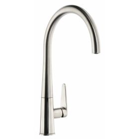Abode Coniq R Single Lever Kitchen mixer Tap Brushed Nickel