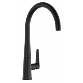 Abode Coniq R Single Lever Kitchen mixer Tap Matt Black