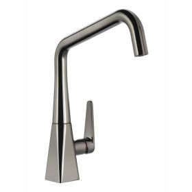 Abode Coniq S Single Lever Kitchen mixer Tap Black Nickel
