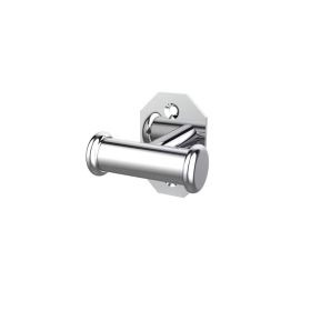 Saneux CROMWELL double robe hook - Chrome