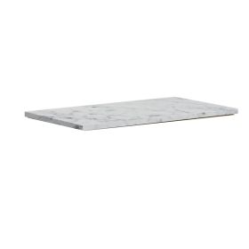 Crosswater Furniture Worktop 810 x 460mm Carrara Marble