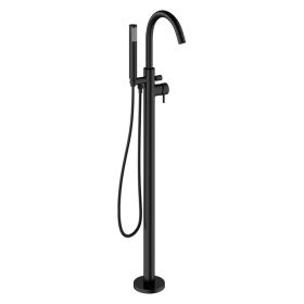 Crosswater MPRO Matt Black Bath Shower Mixer
