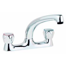 Clearwater Venue Profile Deck Mount Kitchen mixer Tap Chrome (VR105 Vitality)