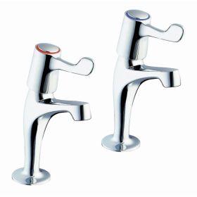 Clearwater Venue Lever Pillar Kitchen mixer Taps Chrome (VL103 Vitality)
