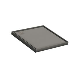 Just Taps Elite Square Drain 150 X 150 Brushed Black 