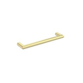 Saneux EMBER 450mm round electric towel rail - 12V - Brushed Brass