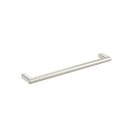 Saneux EMBER 600mm round electric towel rail - 12V - Brushed Nickel