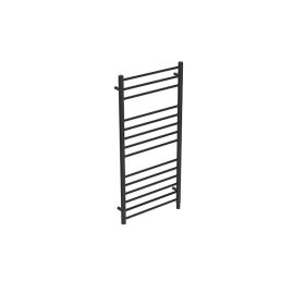 Saneux EMBER 1000x500mm pre-filled towel rail - Satin Black