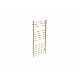 Saneux EMBER 1000x500mm pre-filled towel rail – Brushed Brass