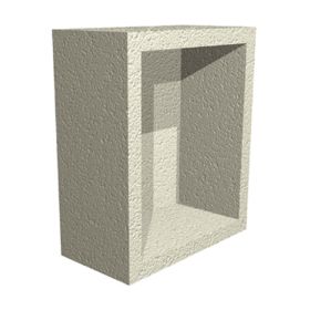 Abacus Waterproof Recessed Storage Unit - 420x350x100mm
