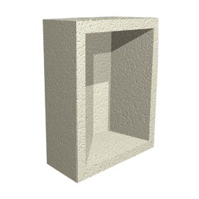 Abacus Waterproof Recessed Storage Unit - 800x500x100mm