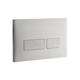 Abacus Trend 2S Press Panel - Brushed Stainless Steel