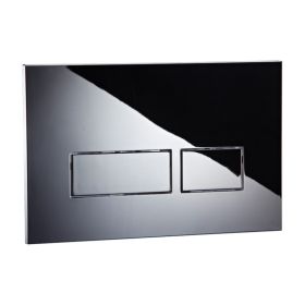 Abacus Trend 2S Press Panel - Polished Chrome Stainless Steel