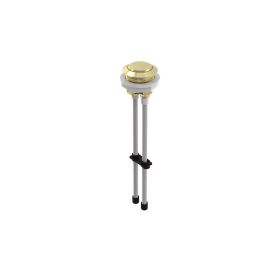 Saneux Flush button - 2 Rods - Brushed Brass (Compatible with AIR, MATTEO &amp; UNI)