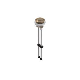 Saneux Flush button - 2 Rods - Brushed Bronze