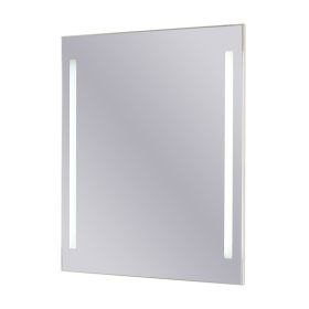 Abacus Pure LED 50cm Mirror with Twin Lights