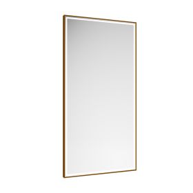 Abacus Line Mirror 800x500 Brushed Bronze 