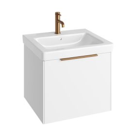 Abacus S3 concepts 60cm Basin furniture pack - Matt White