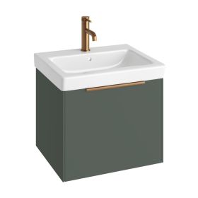 Abacus S3 concepts 55cm Basin furniture pack - Matt Sage Green
